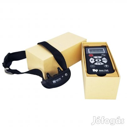 2in1 elektromos nyakörv, ugatásgátló nyakörv egyben