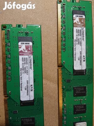 2x2GB DDR3 asztali PC memória 