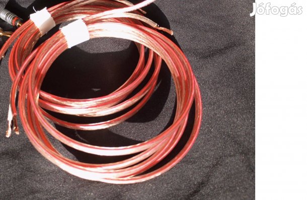 2x2 méter réz Hangfalkábel 1.5 mm. es keresztmetszetű kábel