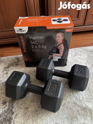 2x5 kg kézi súlyzó