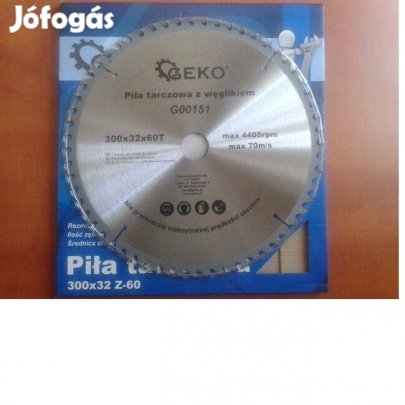 300-as 60 fogas vídiás körfűrészlap
