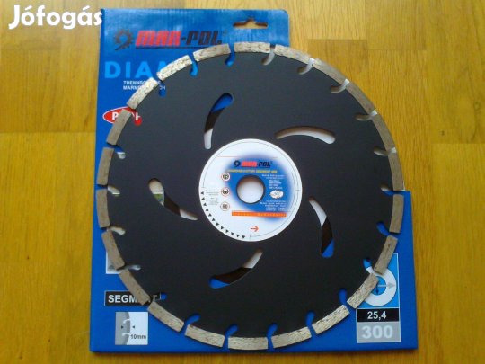 300-as gyémántkorong 300x25.4