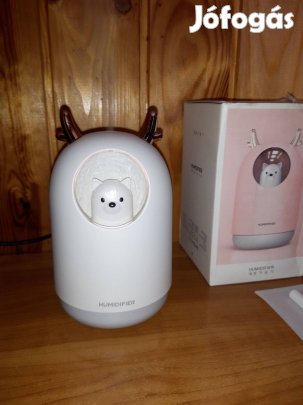 300ml usb párásító - ultrahangos diffúzor - 143x88x88 mm