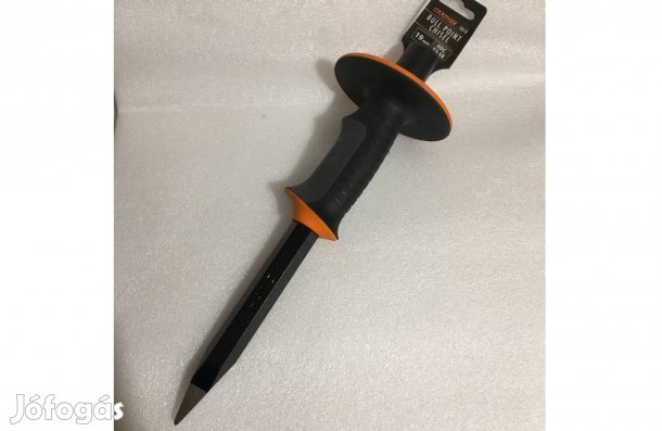 300mm Hegyes Véső acélötvözet gumírozott markolat pajzs a kézvédő