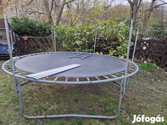 305 cm Spartan trambulin hálót venni kell hozzá 