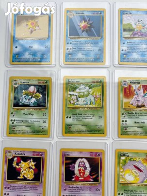 30DB Régi Angol Pokemon kártya