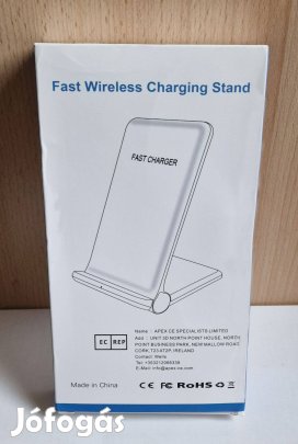 30W-os Vezeték nélküli gyors töltő álló vagy fekvő mód telefonokhoz