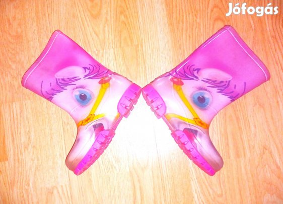 30/31 bth:19 cm újszerű Demar márkájú póni mintás gumicsizma