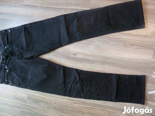 30/32-es fekete farmer nadrág
