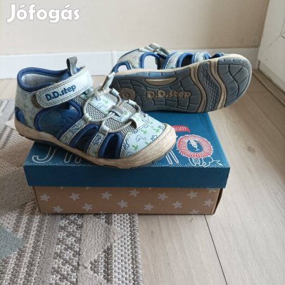 30 D.D.step DD Step benti szandál nyári cipő kék - ajándék cipővel