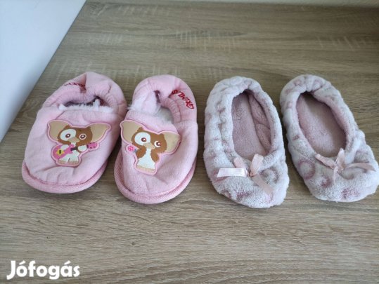 30-as 2 pár lányka házicipő