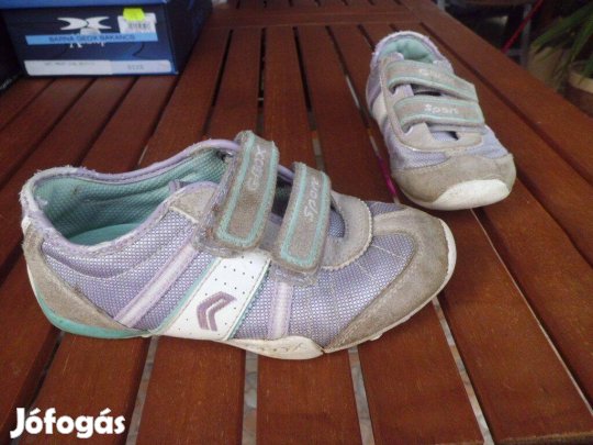 30-as Geox lila szellőző talpú lány cipő sportcipő
