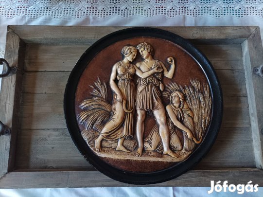 30 cm, Vintage falikép, dombormű