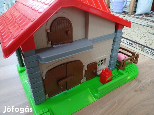 30 darabos farm építőjáték kicsiknek