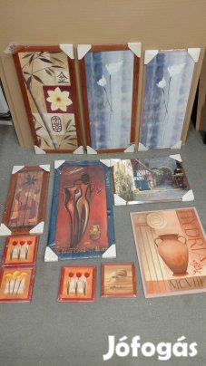 30 db falikép 45.000 Ft-ért egyben