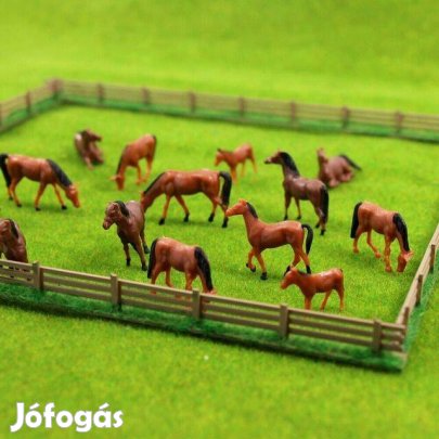 30db Makett Ló - 1:87 / H0 Terepasztal (_)