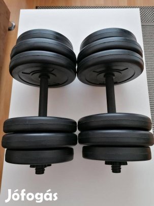 30kg Súlyzó szett, vadonatúj!