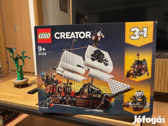 31109 LEGO Creator Pirateship 3in1 Új, Bontatlan Új,