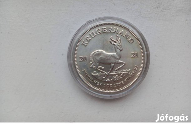 31,1 gr befektetési ezüst Krugerrand