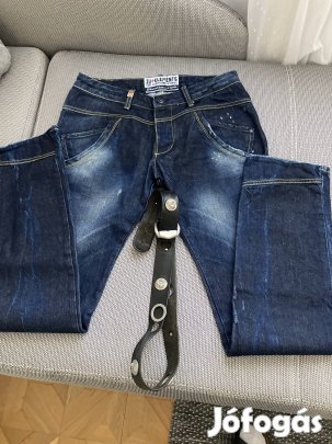 31-es  ferfi farmer nadrág övvel együtt