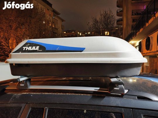 320L tetőbox eladó univerzális, használt