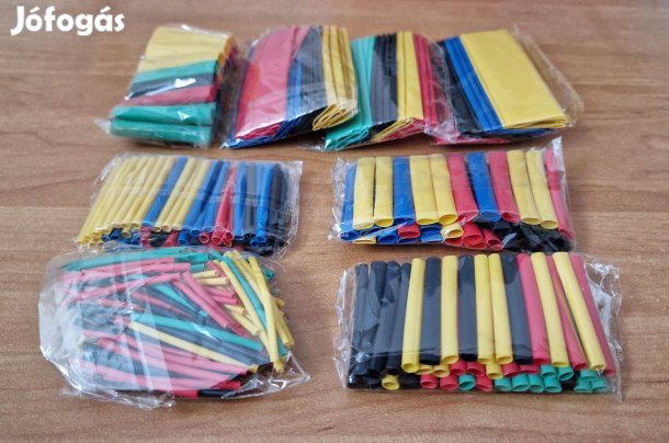 328 db-os Hőre zsugorodó cső zsugorcső készlet