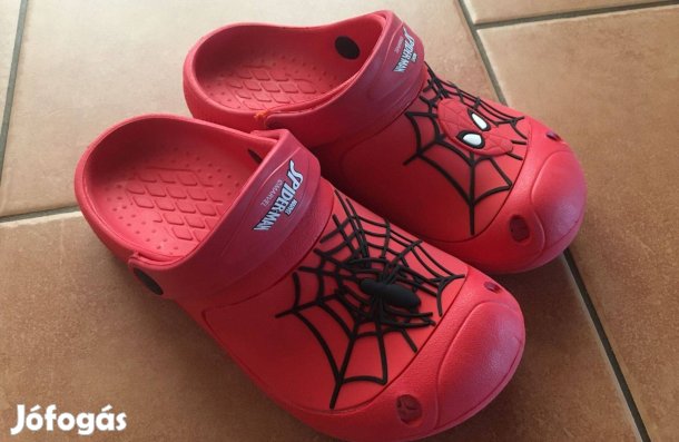32-33 pókember gumipapucs!