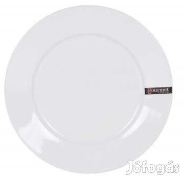 32,5 cm-es ElefántcsontszínŰ fényes tányér  Monaco  (2086)