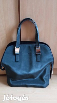 32x31 cm gyöngyvászon női kézi táska retikül 1000 Ft fekete