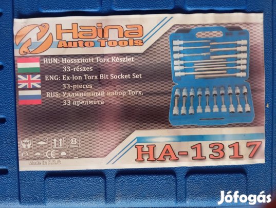 33 részes rövid hosszú torx készlet 