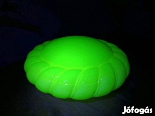 33cm Uránium üveg uránüveg tejsodó tejüveg lámpa lámpabúra