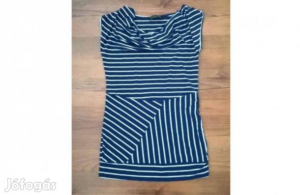 34-36-os ujjatlan női/lány csíkos felső