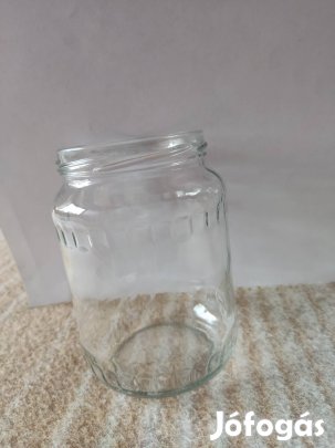 34 db 720 ml-es befőttes üveg, tetővel, személyes átvétellel 