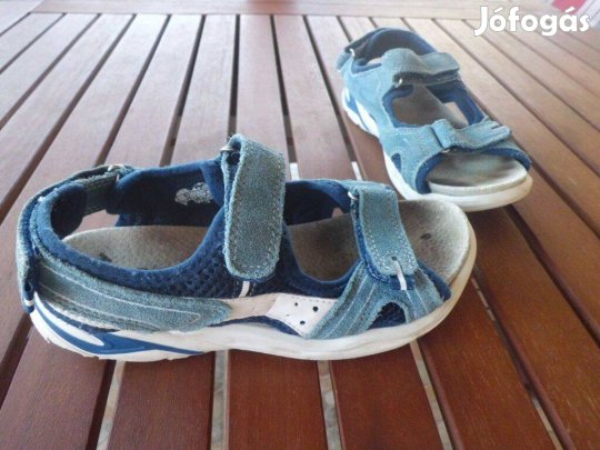 34-es Vty deichmanos 3 tépőzáras fiú bőr szandál 34