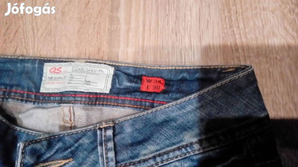 34-es sötétkék farmer