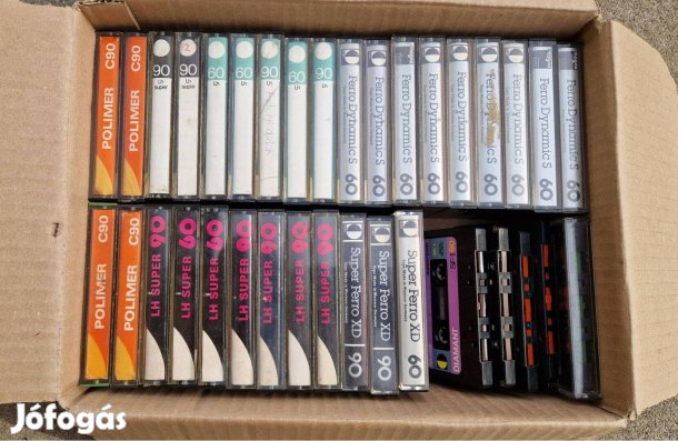 34db Polimer vegyes normál kazetta + 1db fejtisztító kazetta