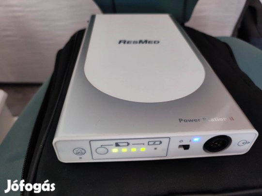 350ezres Resmed Airsense akkumulátor _powerstation II CPAP- új állapot
