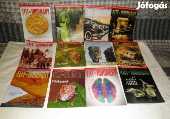 35 db Élet ,és Tudomány magazinok ujak