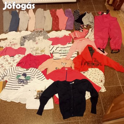 35 db lány ruhacsomag 98-119 és.