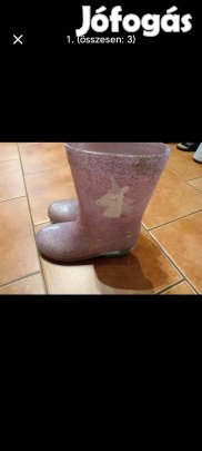 35-ös lány gumicsízma 