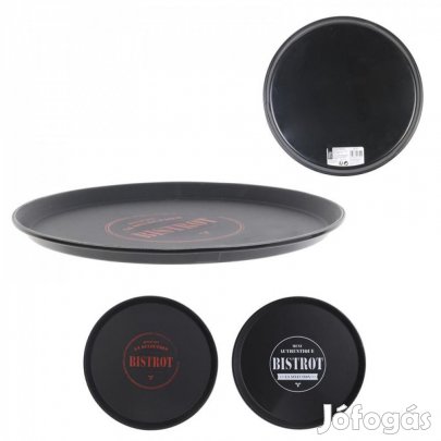 35cm-es csúszásmentes kerek táca  (2730)