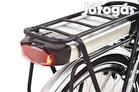 36V 13Ah lítium akkumulátor csomagtartóval