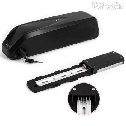 36V-os li-ion akkumulátor konzollal és integrált vezérléssel