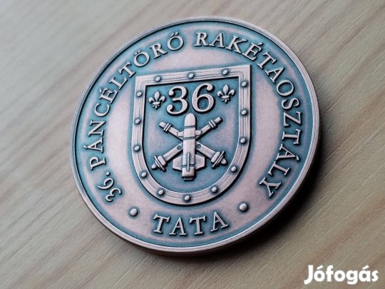 36. Páncéltörő Rakétaosztály Tata Parancsnoki kitüntető érem