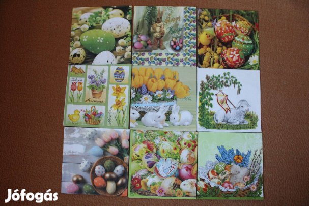 36 db Húsvéti szalvéta