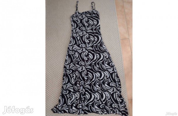 36 fekete-fehér maxi ruha