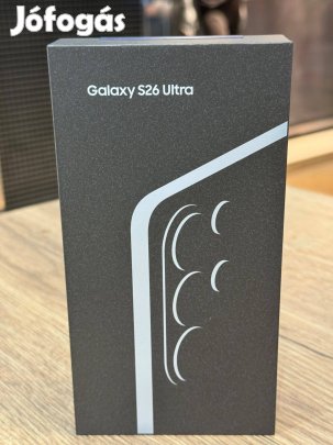 36 hó garanciával! Bontatlan Samsung Galaxy S26 Ultra 12/256GB!