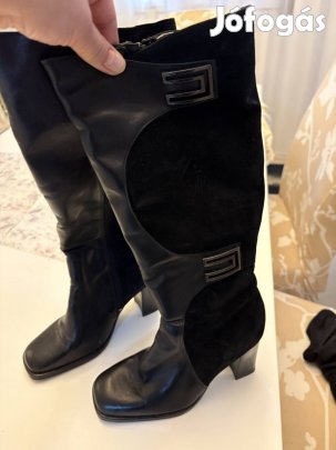 36-is bőr csizma 