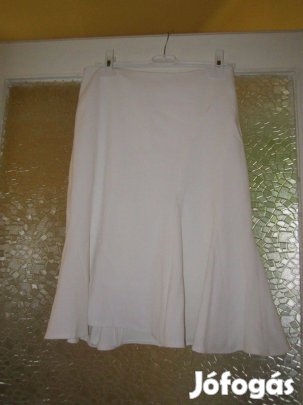 36-os Szöszy fehér alkalmi szövetszoknya