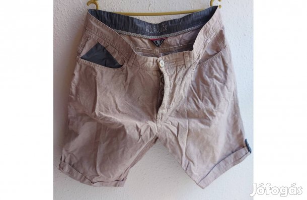 36-os méretű, Reserved márkájú férfi rövidnadrág, drapp színű